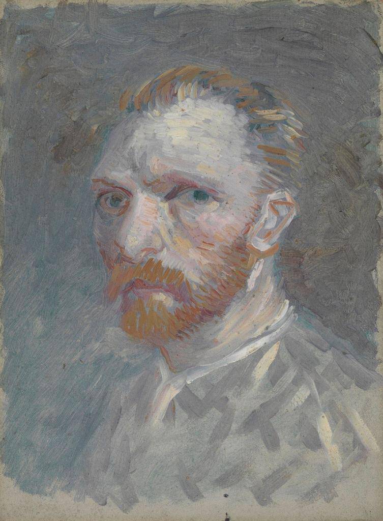 Van Gogh, Self-Portrait, March-June 1887, Van Gogh Museum, Amsterdam.